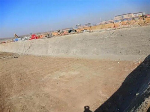 萝北高铁桩基础建设